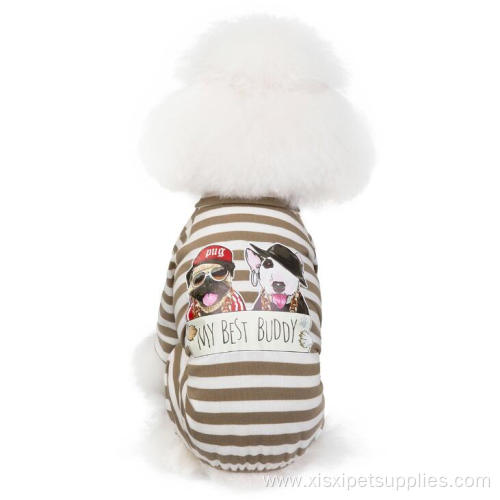 Eco-friendly summer multicolor legged dog clothes